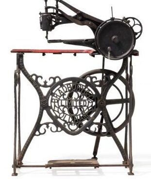 Boot patcher machine. This was an industrial machine. It was very famous among cobblers